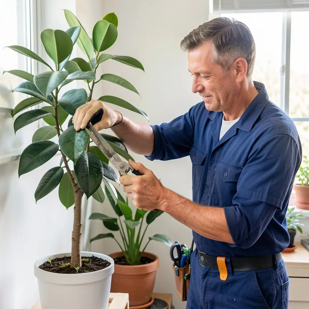 Weekly plant maintenance service